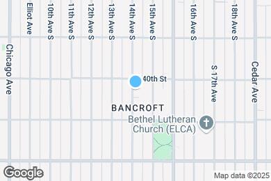 Map image of the property - 4029 14th Ave S