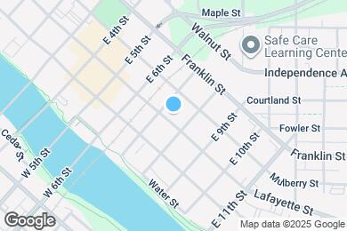 Map image of the property - 911 Lafayette St