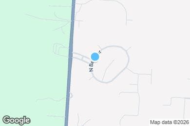 Map image of the property - 208 N Bend Dr