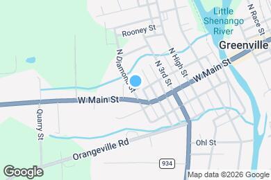 Map image of the property - 9 N Diamond St