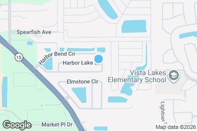 Map image of the property - 7740 Harbor Lake Dr