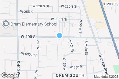 Map image of the property - 163 W 400 S