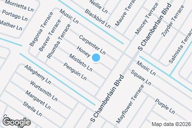 Map image of the property - 2205 Honey Ln