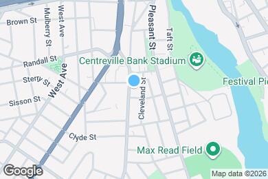 Map image of the property - 390 East Ave