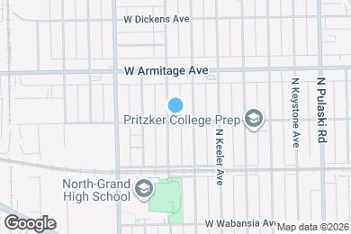 Map image of the property - 1903 N Kildare Ave