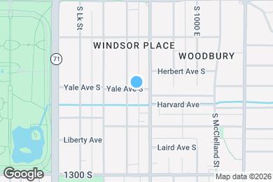 Map image of the property - 858 Yale Ave S