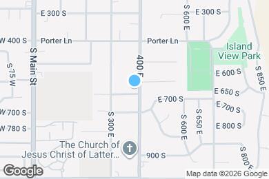 Map image of the property - 586 S 400 E