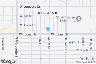Map image of the property - 902-904 W Locust St