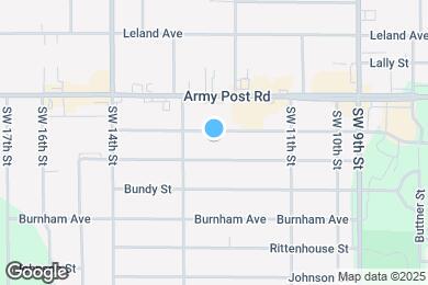 Map image of the property - 1210 1/2 West Street