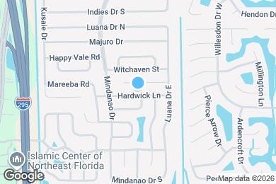 Map image of the property - 10941 Hardwick Ln