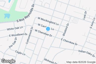 Map image of the property - 1525 Harley Dr