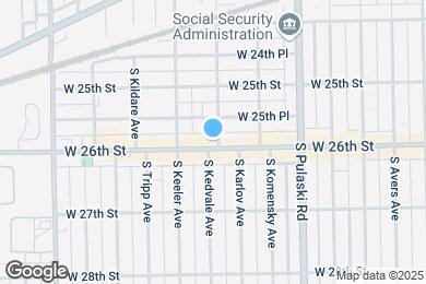 Map image of the property - 4122 W 26th St