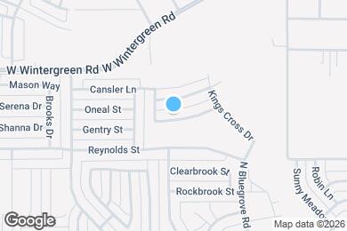 Map image of the property - 1563 Nottingham Dr