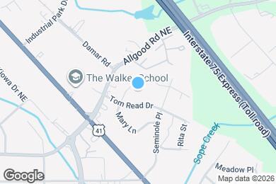 Map image of the property - 764 Mary Ln