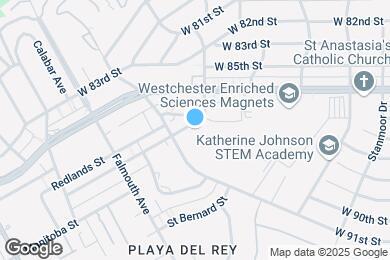 Map image of the property - 7742 Redlands St