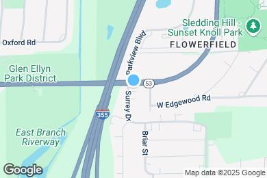 Map image of the property - 155 Surrey Dr