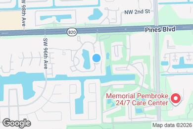 Map image of the property - 417 Palm Cir E