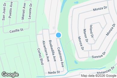 Map image of the property - 4814 Calatrava Ave