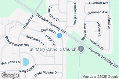 Map image of the property - 11725 Cape Cod Ln