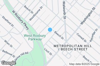 Map image of the property - 254 Roslindale Ave