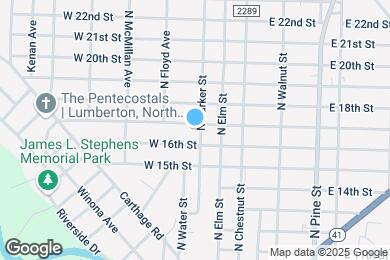 Map image of the property - 201 W 17th St