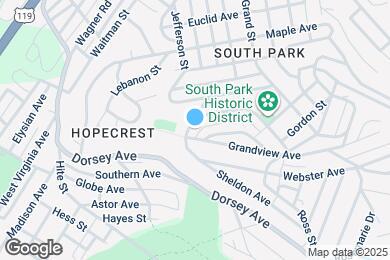 Map image of the property - 45 Grandview Ave