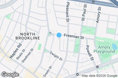 Map image of the property - 124 Browne St