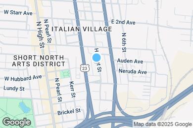 Map image of the property - 815 Hamlet St
