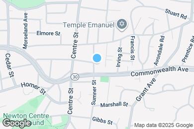 Map image of the property - 40 Sumner St