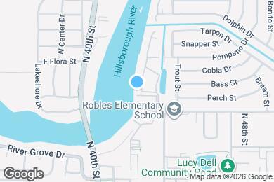 Map image of the property - 7246 E Bank Dr