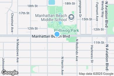 Map image of the property - 1542 Manhattan Beach Blvd