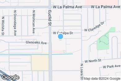 Map image of the property - Glenoaks Terrace Apartments