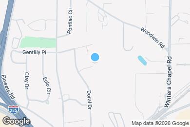 Map image of the property - 2880 Porter Glade Ct