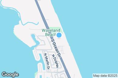 Map image of the property - 10410 S Ocean Dr