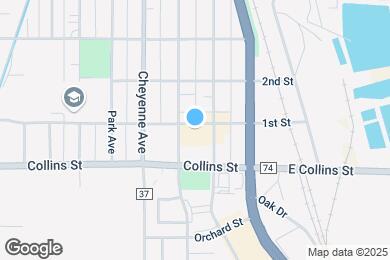 Map image of the property - 216 1st St