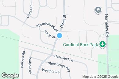 Map image of the property - 2027 Odell St