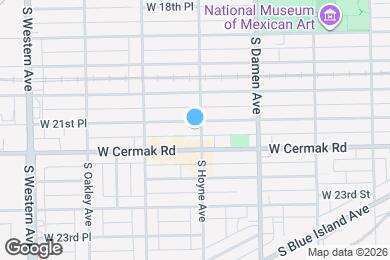 Map image of the property - 2103 W 21st Pl
