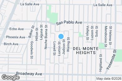 Map image of the property - 1724 Luxton St