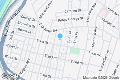 Map image of the property - 27 Pennsylvania Ave
