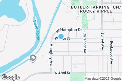 Map image of the property - 827 W 44th St