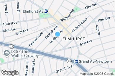 Map image of the property - 83-08 Dongan Ave