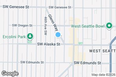 Map image of the property - 4540 45th Ave SW
