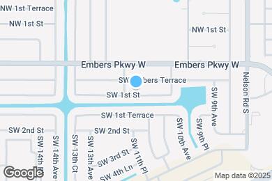 Map image of the property - 1033 SW 1st St