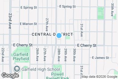 Map image of the property - 716 Martin Luther King Jr Way