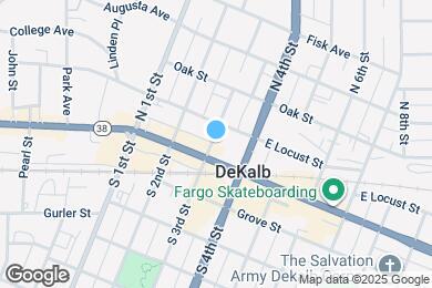 Map image of the property - 132 N 3rd St