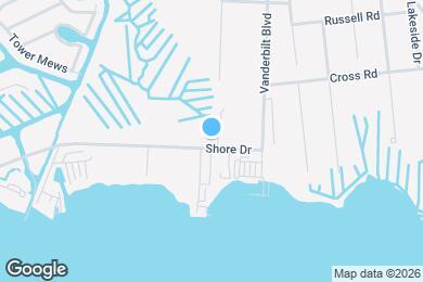 Map image of the property - 647 Shore Dr
