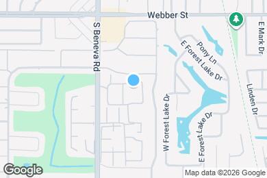 Map image of the property - 3221 S Beneva Rd