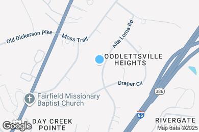 Map image of the property - 421 Alta Loma Rd