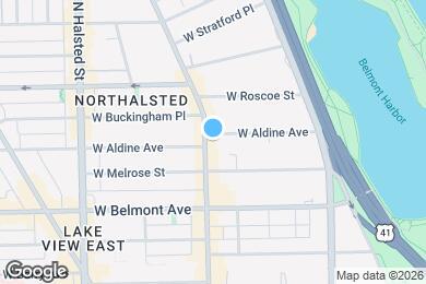 Map image of the property - 516 W Aldine