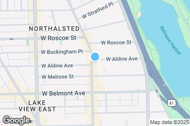 Map image of the property - 561 W Aldine Ave